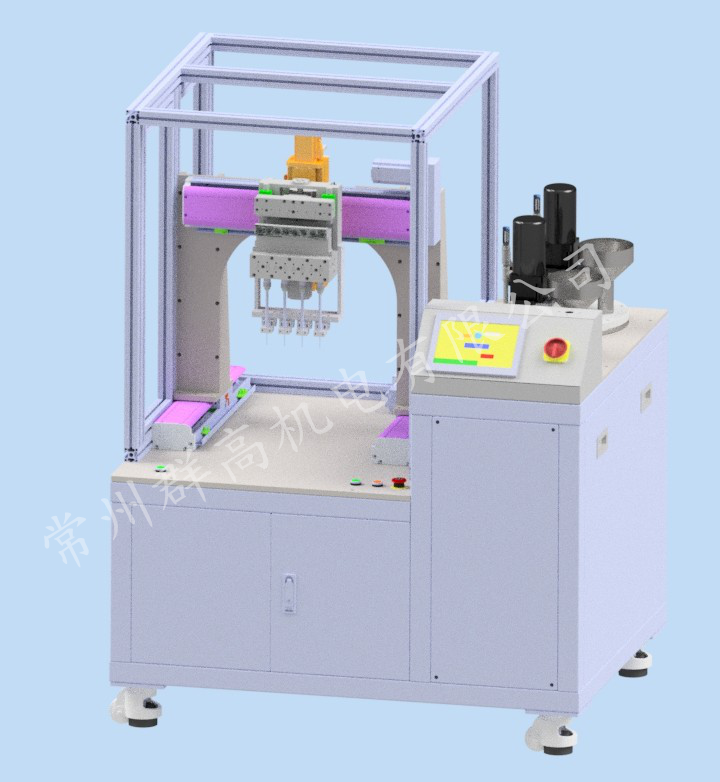 三轴四头双组份灌胶机 ZDG-04